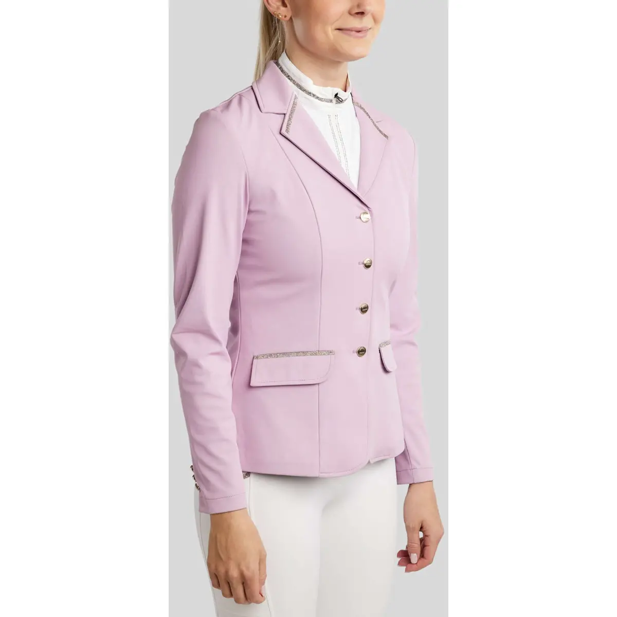 Montar Wedstrijdjasje Molila Champagne Crystals Candy Pink 1