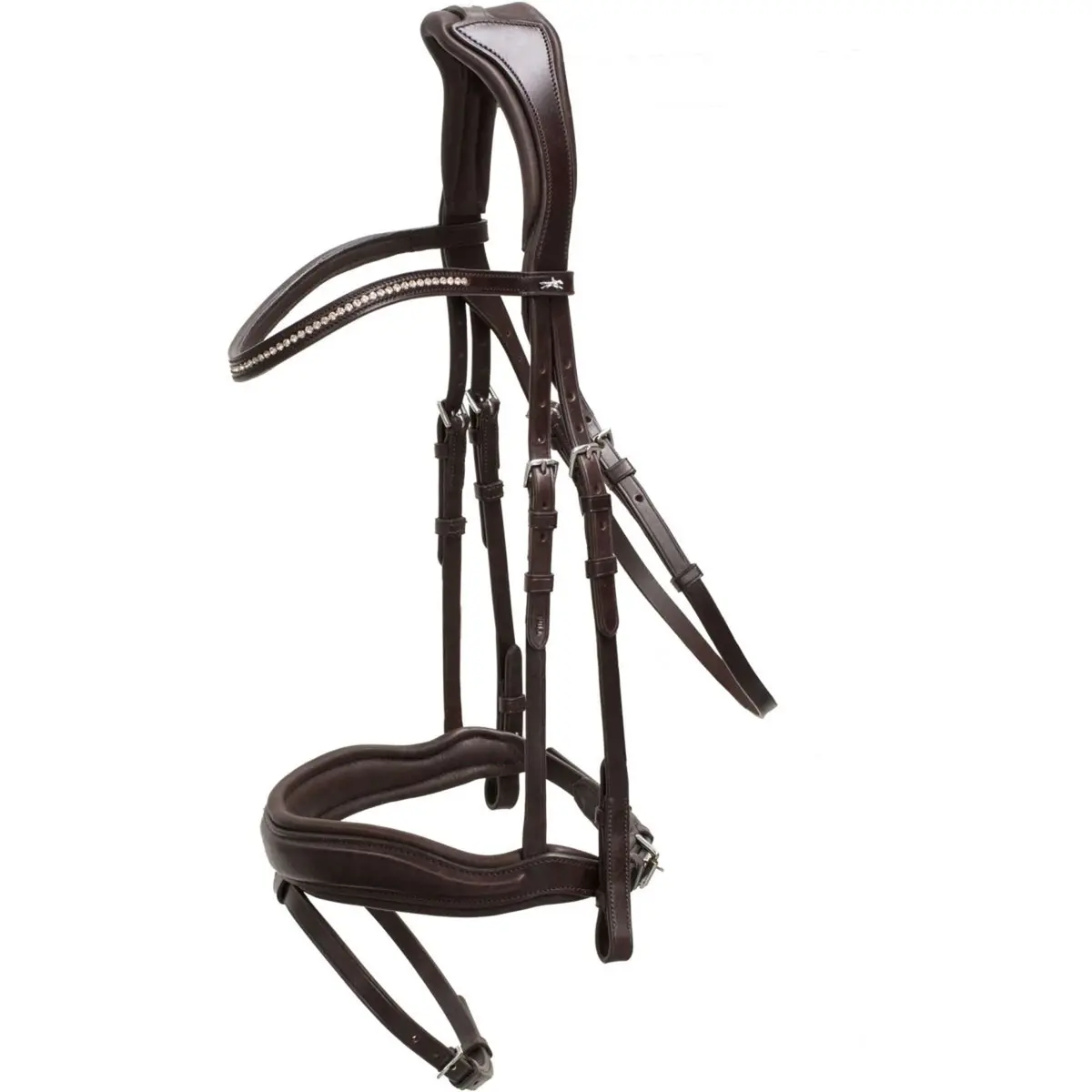 Schockemöhle Hoofdstel Premium Sports Concord Espresso/Zilver 1