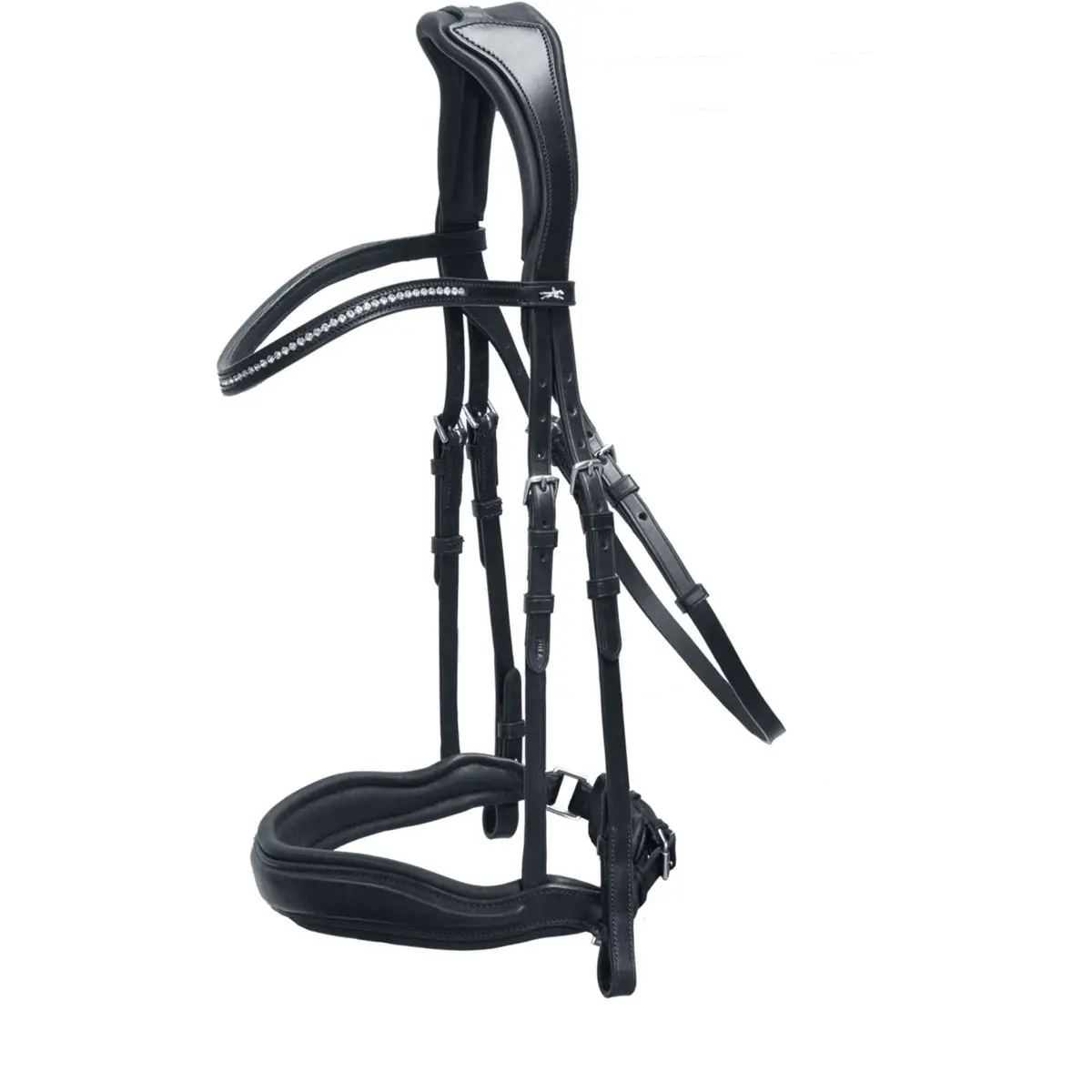 Schockemöhle Hoofdstel Premium Sports Slimford Zwart/Zilver 1