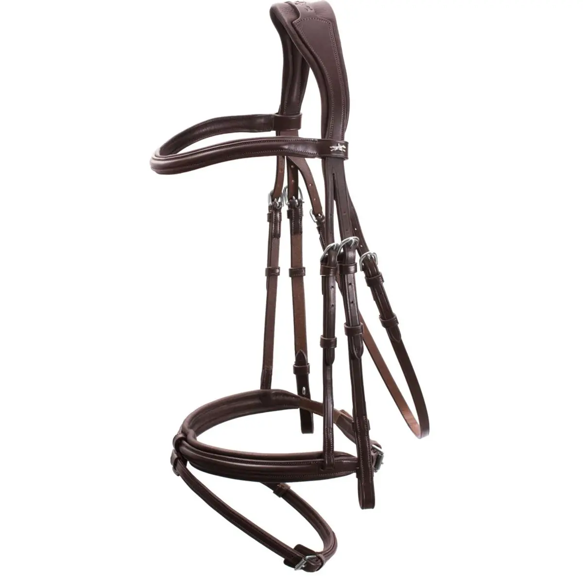 Schockemöhle Hoofdstel Premium Sports Tokyo Select Espresso/Zilver 1