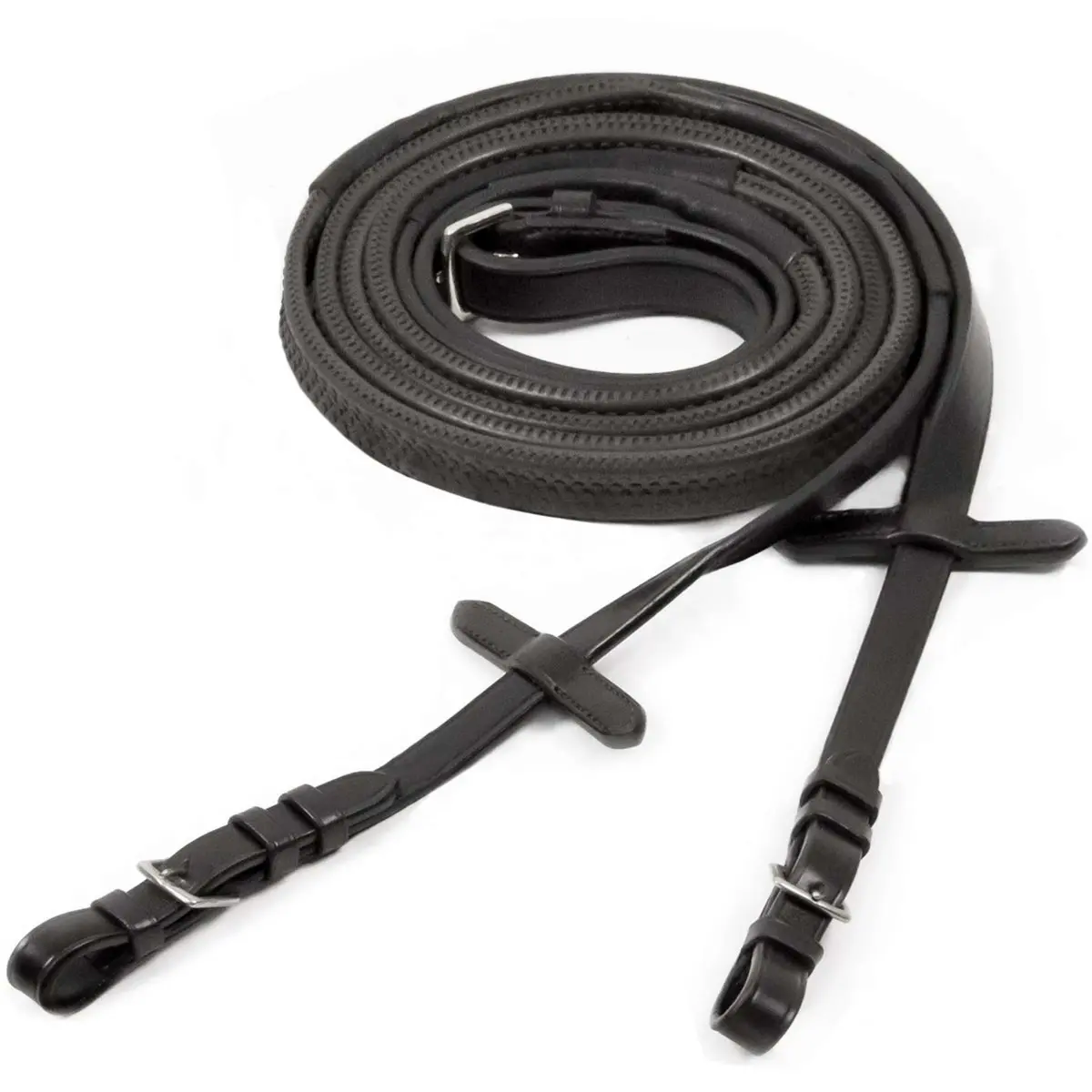 Schockemöhle Teugels Neo Line Rubber Zwart/Zilver 1