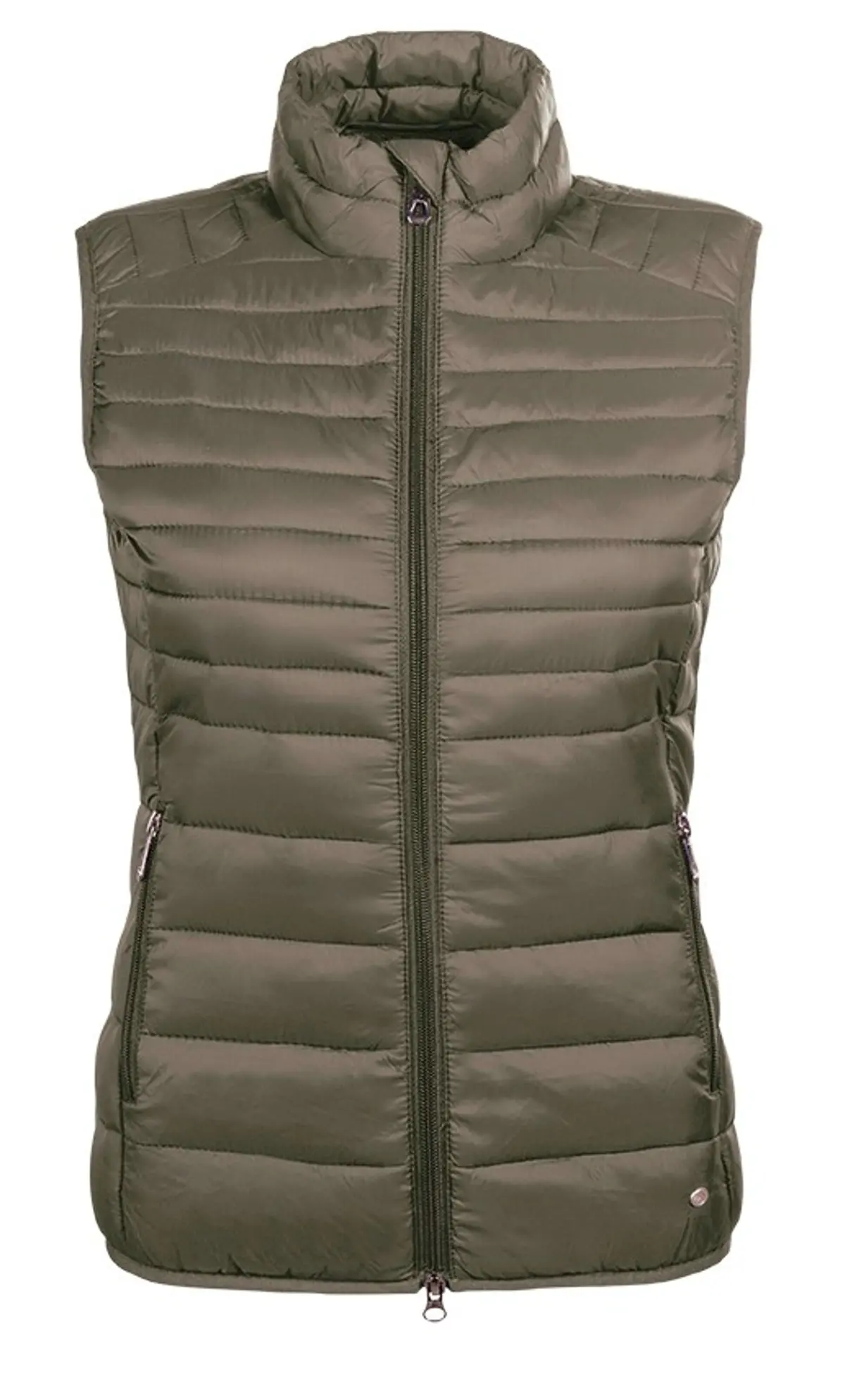Hkm Bodywarmer Lena Gewatteerd Olijfgroen 1
