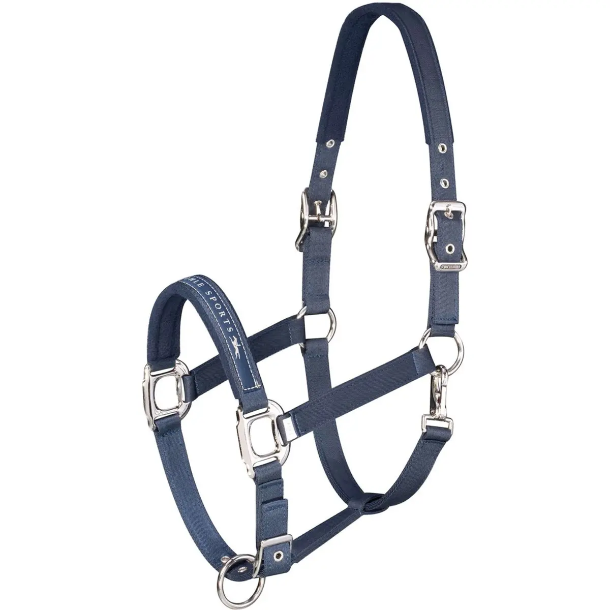 Schockemöhle Halster Memphis Nylon Navy 1