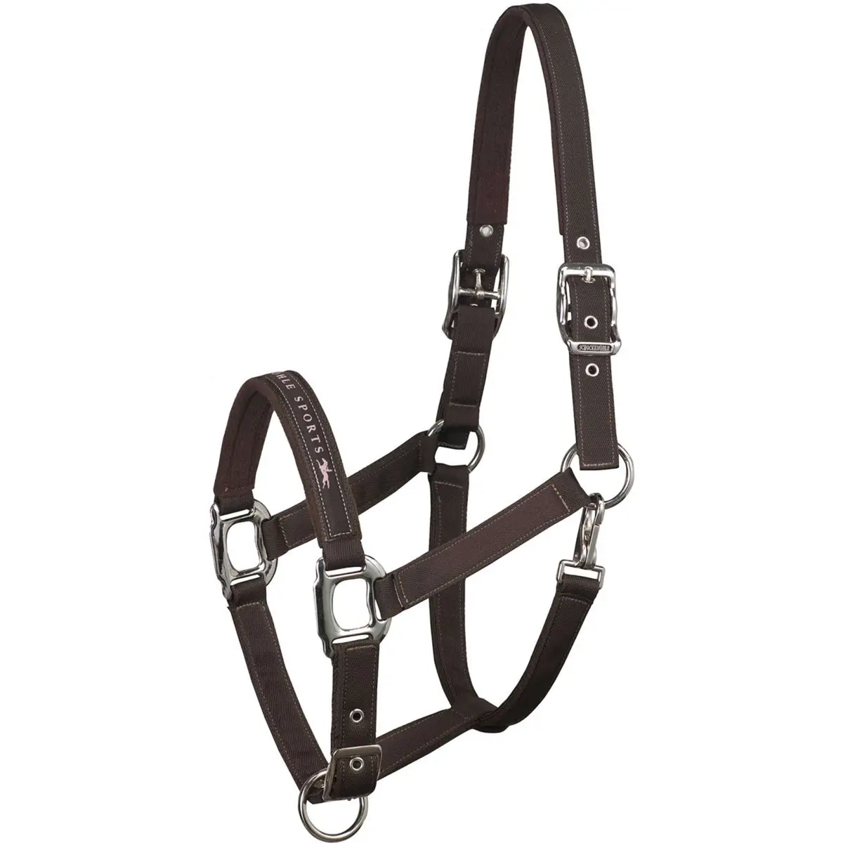Schockemöhle Halster Memphis Nylon Chocolate 1