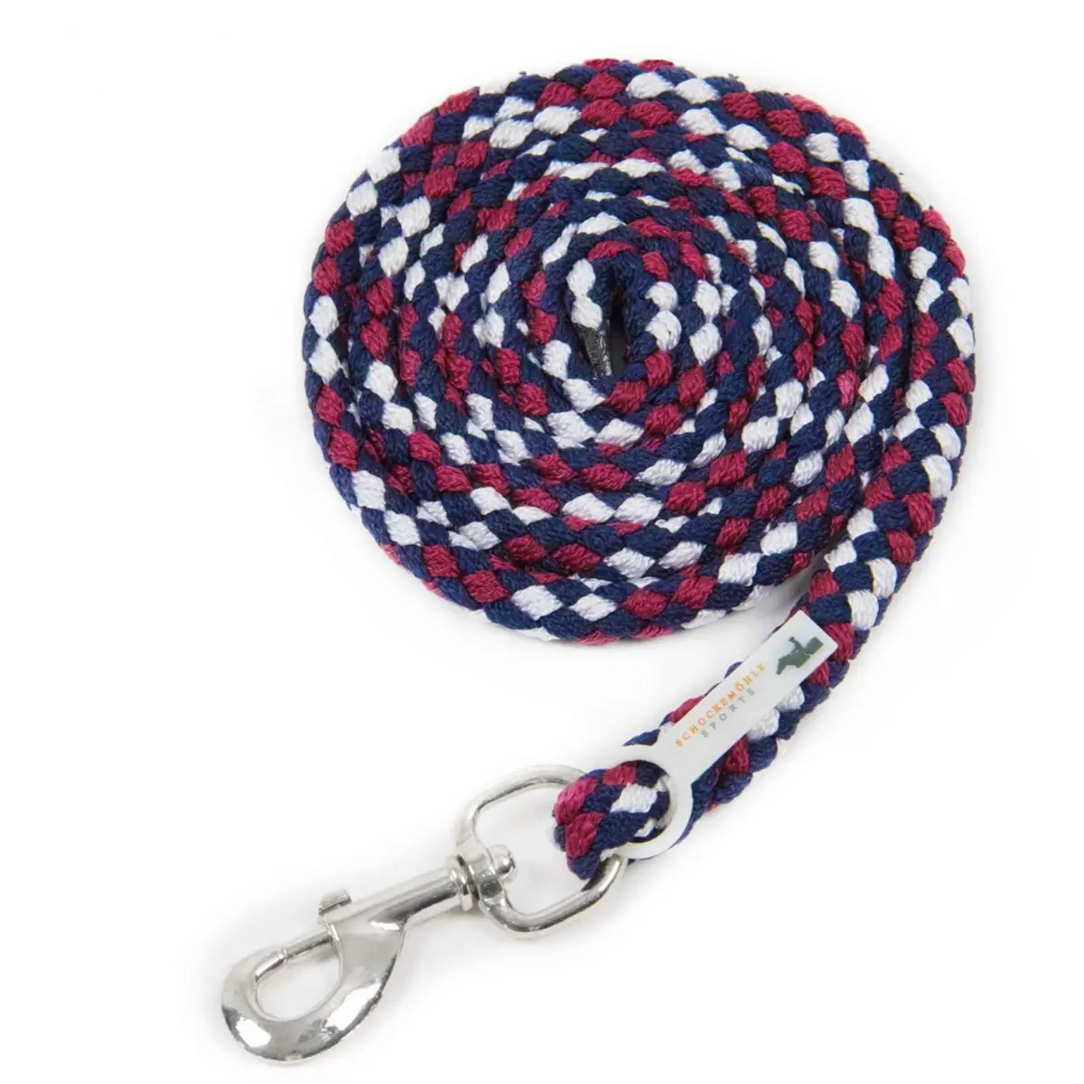 Schockemöhle Halstertouw Catch Navy/Burgundy/Wit 1