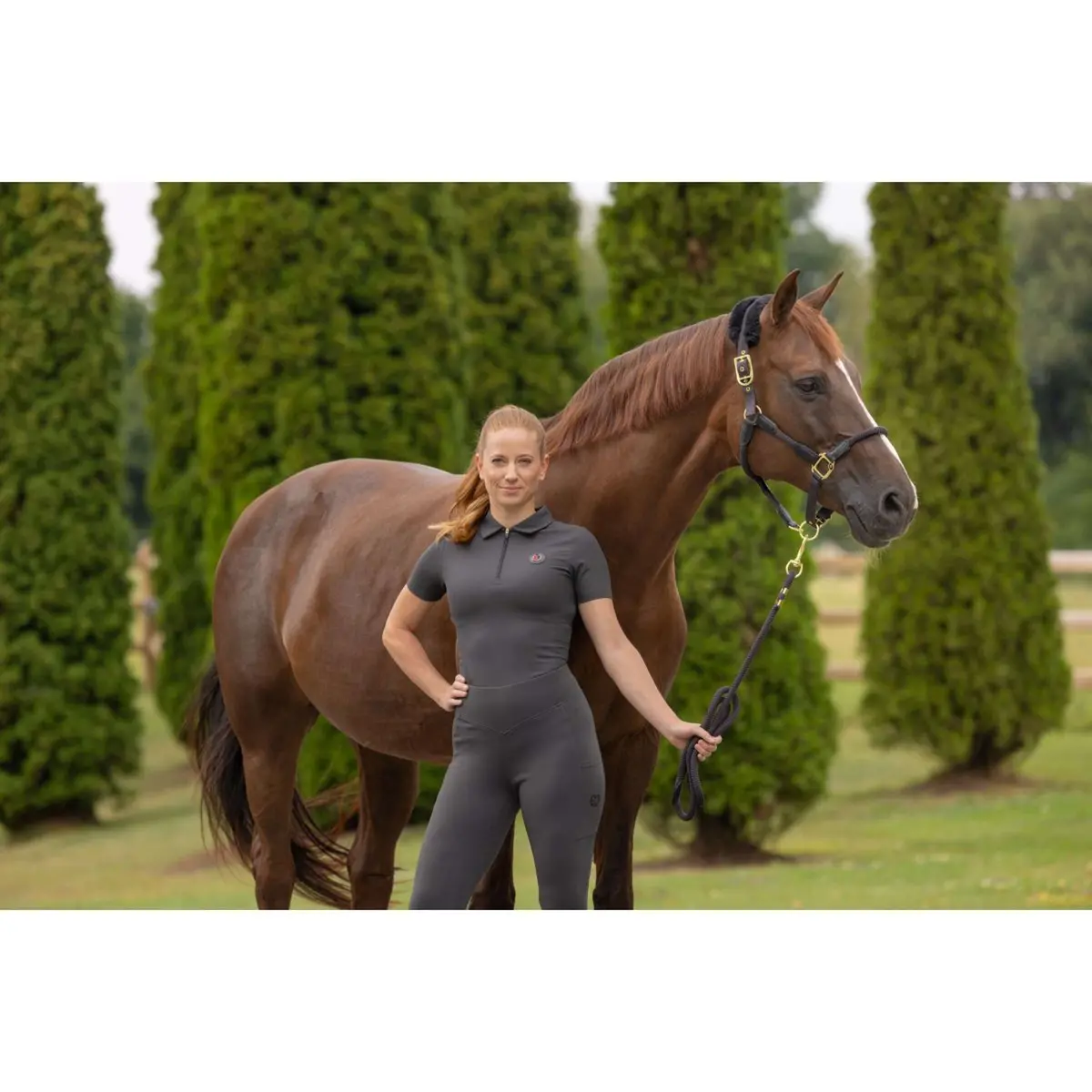 Covalliero Poloshirt Anniversary Graphite 2