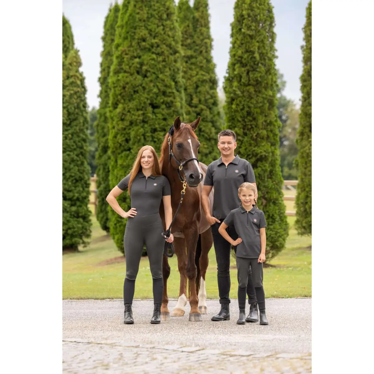 Covalliero Poloshirt Anniversary Graphite 4