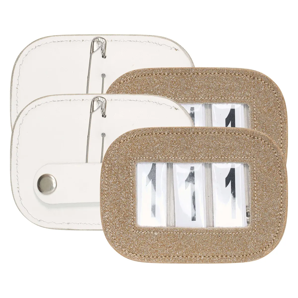 Imperial Riding Wedstrijdnummers Irhglitter Square Goud 1