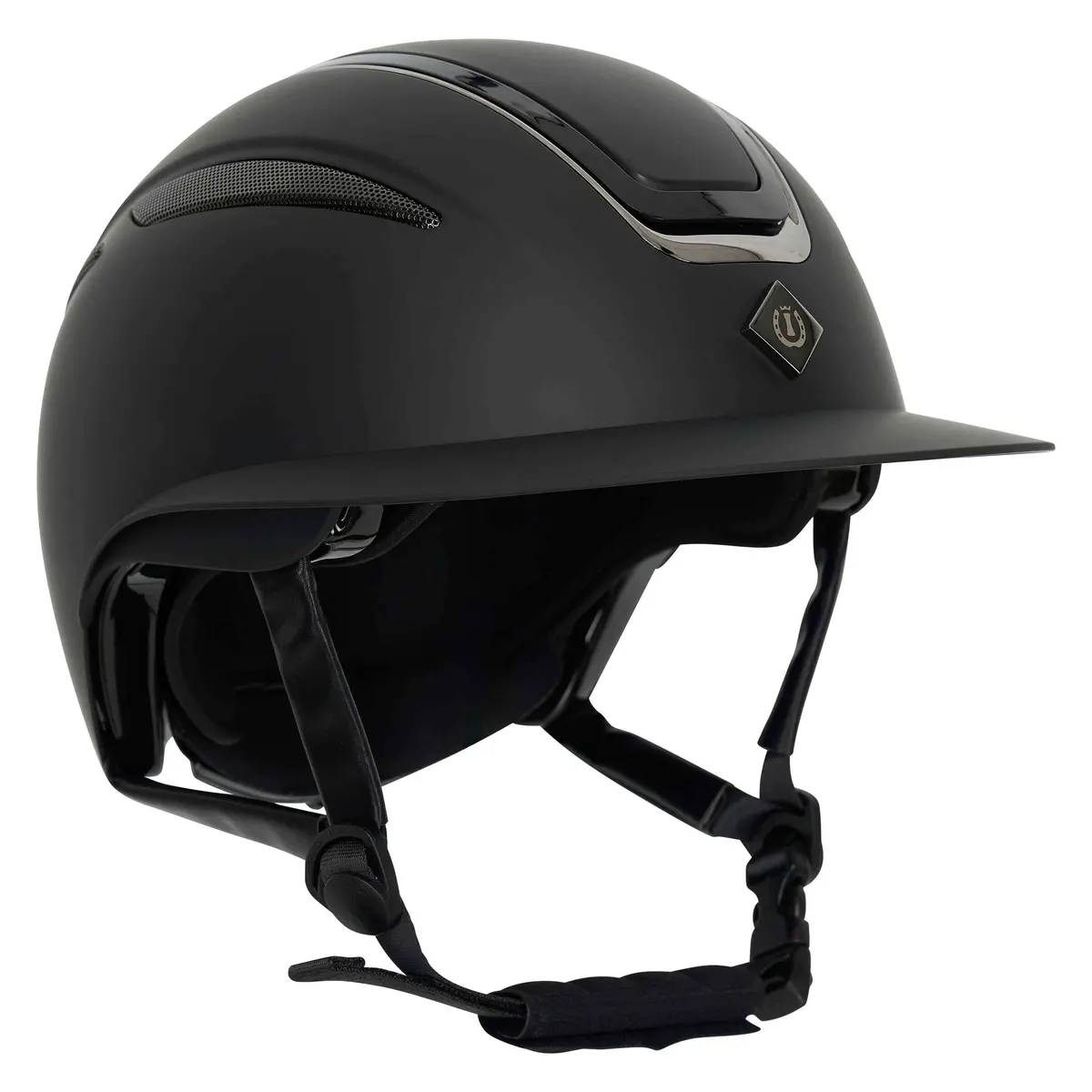 Imperial Riding Cap Irholania Deluxe Big Visor Zwart 1