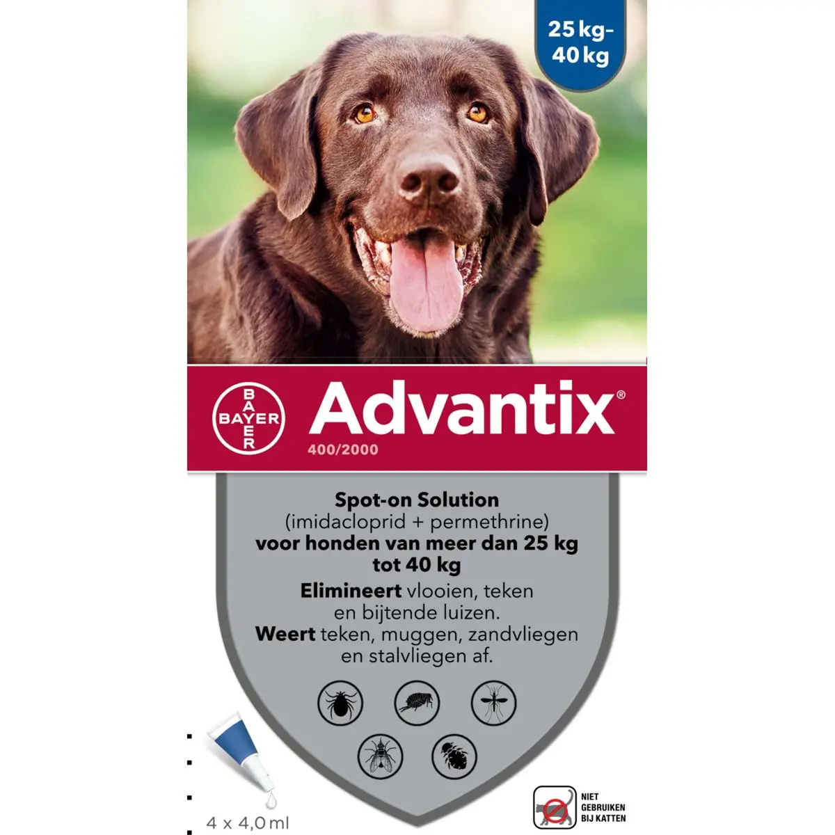 Advantix 400/2000 Spot-On Hond 25-40Kg 2