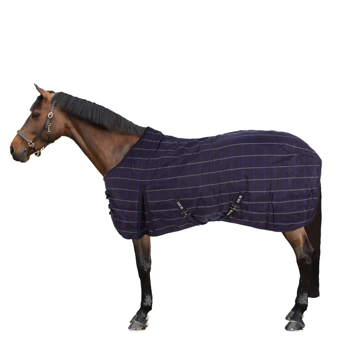 Hkm Winterstaldeken 200G Katoen 1200D Donker Blauw 1