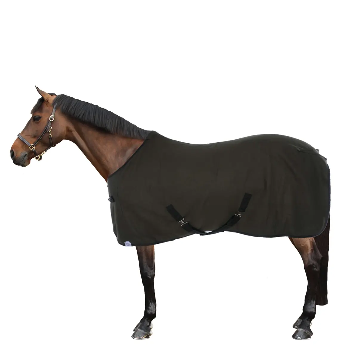 Harry's Horse Fleecedeken Colours Legergroen 1