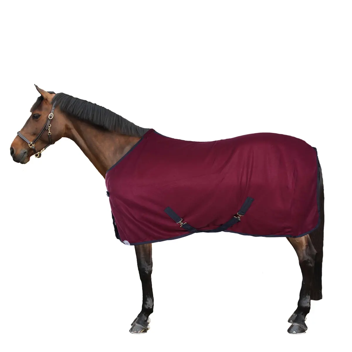 Harry's Horse Fleecedeken Colours Bordeaux 1