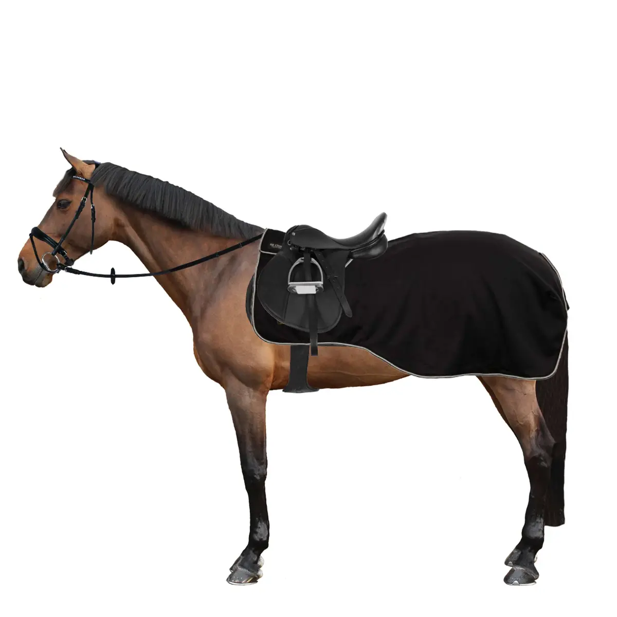 Br Uitrijdeken Classicsoftshell Zwart 1