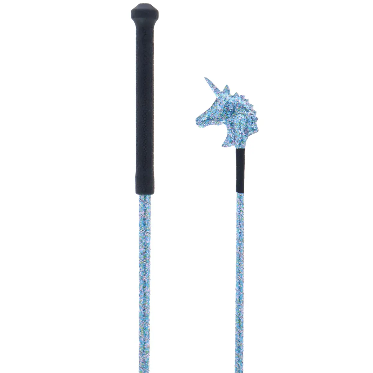 Dublin Zweepje Glitter Unicorn Blauw 1