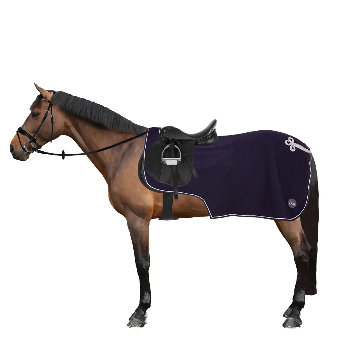 Hkm Uitrijdeken Donkerblauw 1