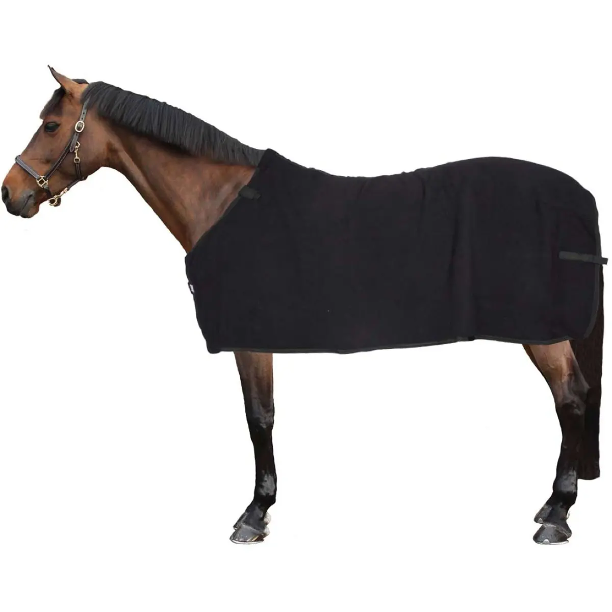 Waldhausen Onderdeken Fleece Zwart 1