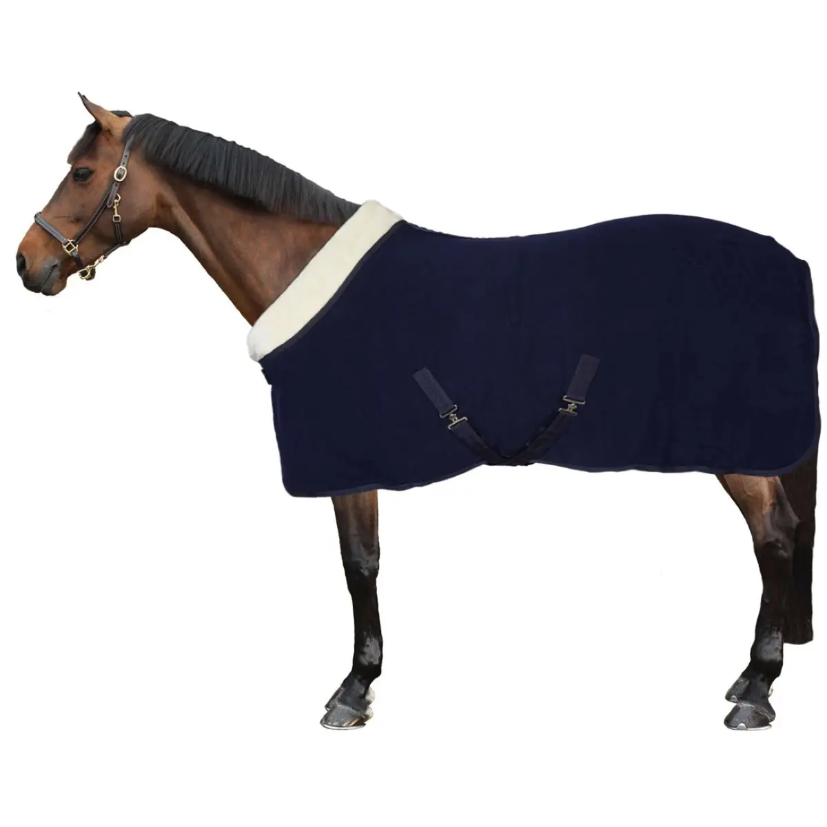 Horka Fleecedeken Equestrian Pro Blauw 1