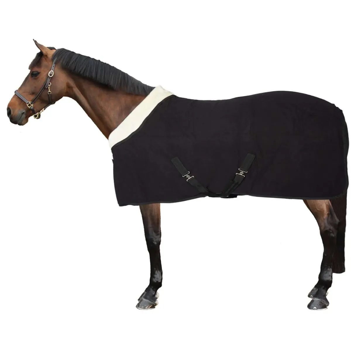 Horka Fleecedeken Equestrian Pro Zwart 1