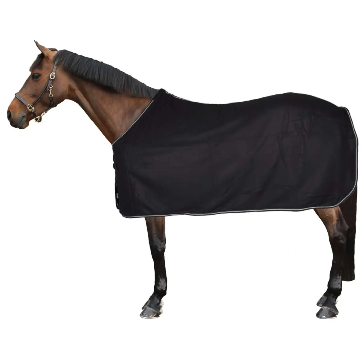 Horka Zweetdeken Economy Fleece Zwart 1