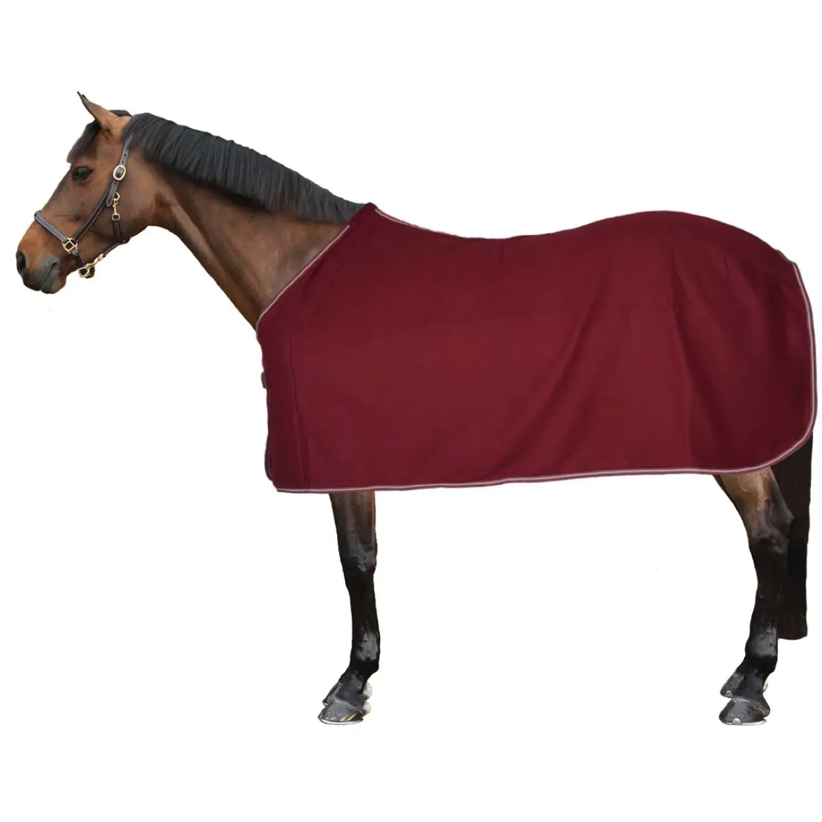 Horka Zweetdeken Economy Fleece Bordeaux 1