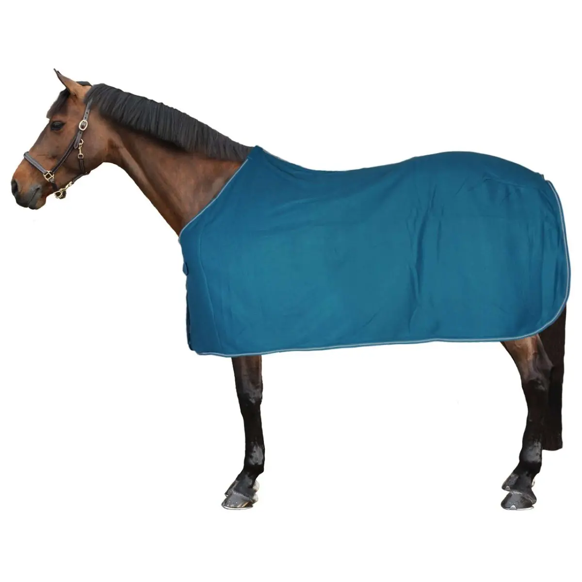 Horka Zweetdeken Economy Fleece Petrol 1