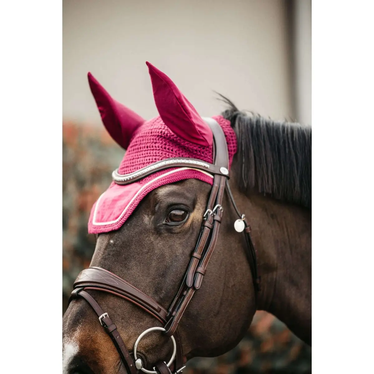 Kentucky Oornetje Wellington Velvet Fuchsia 1