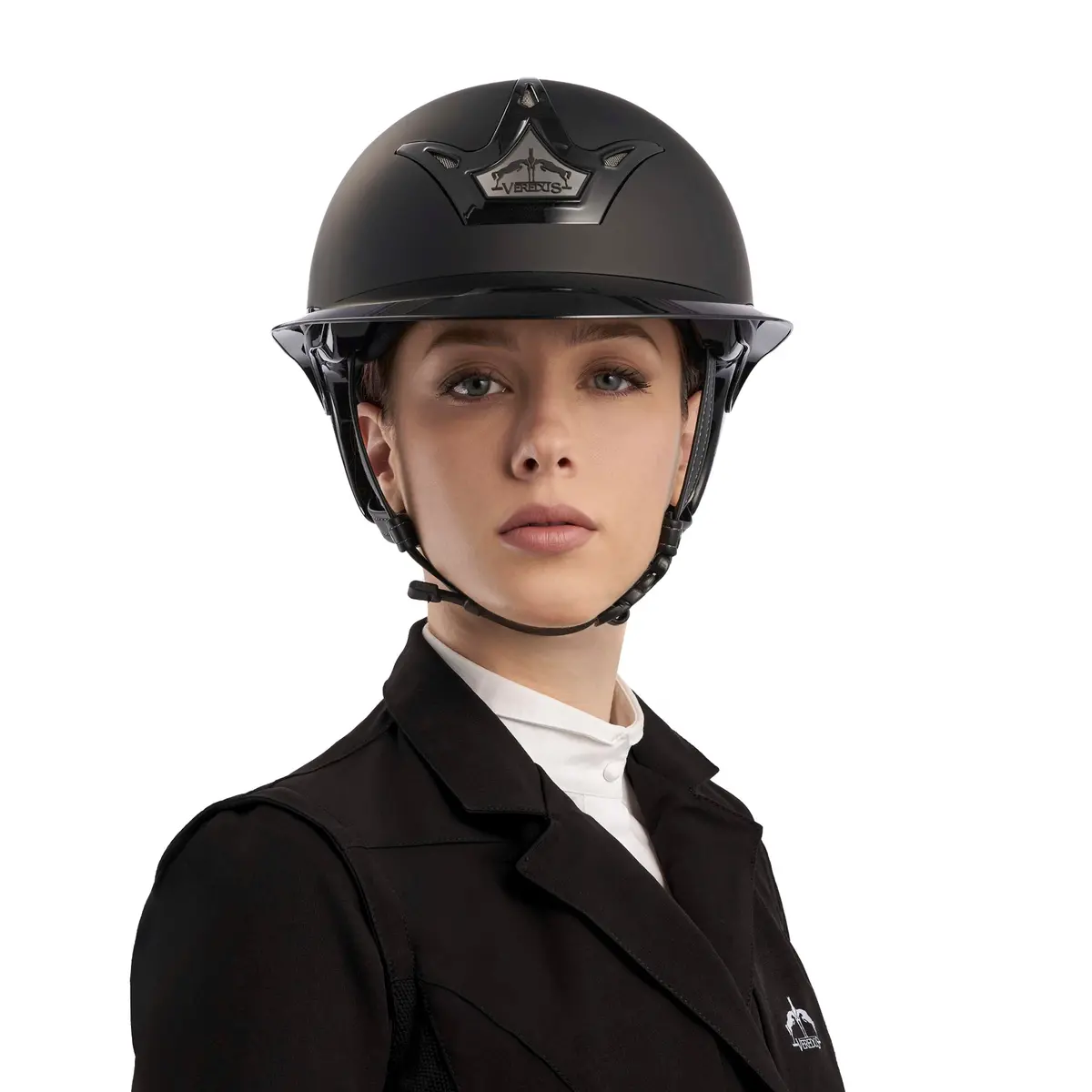 Veredus Cap Vita Breed Vizier Mat Zwart 1