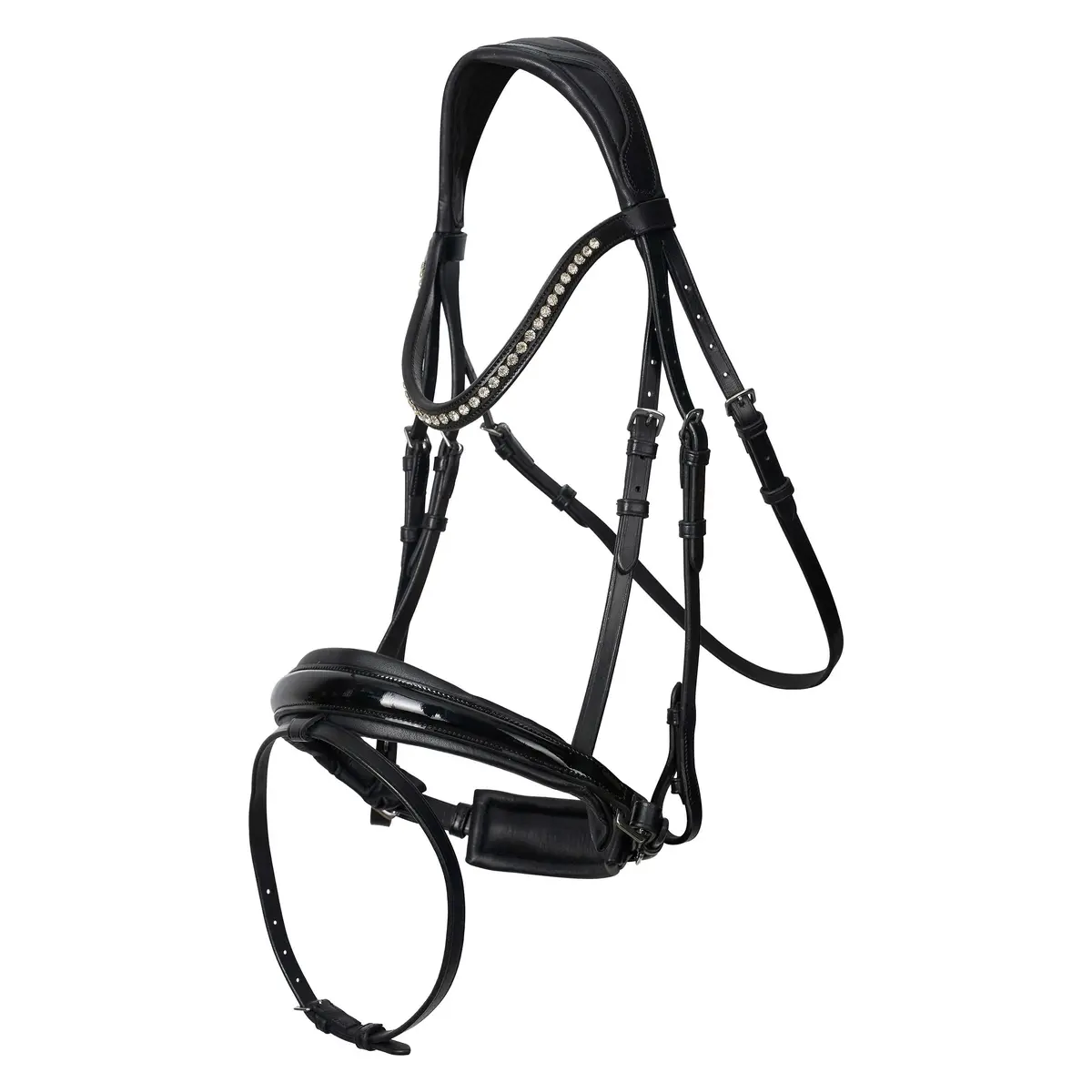 Imperial Riding Hoofdstel Irhfria Trens Black Lack/Chrystal 1