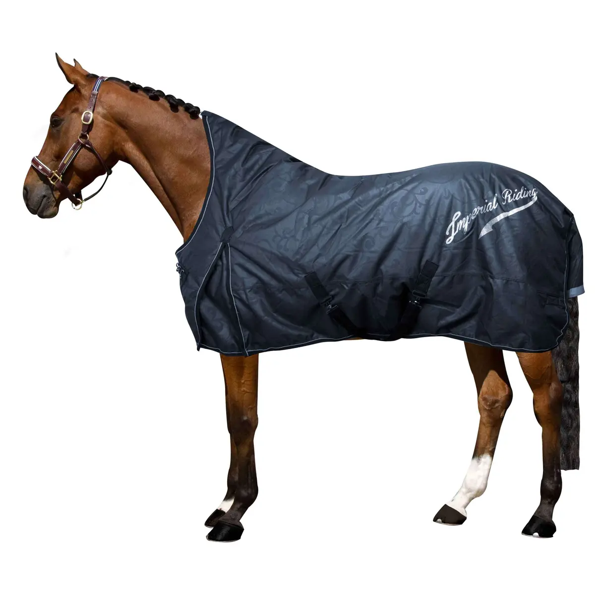 Imperial Riding Outdoordeken Irhsuper-Dry 100G Navy 1