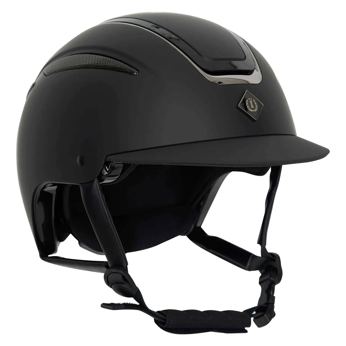 Imperial Riding Cap Irholania Deluxe Small Visor Zwart 1
