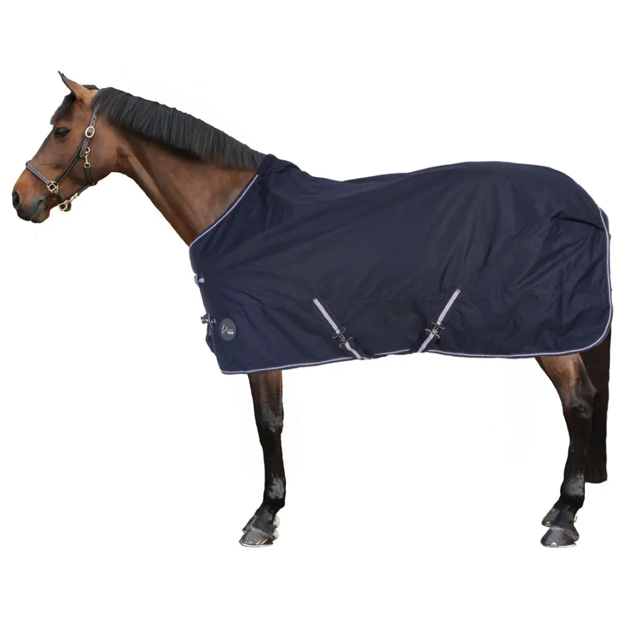 Hkm Regendeken Economic Fleecevoering 0G Donkerblauw 1