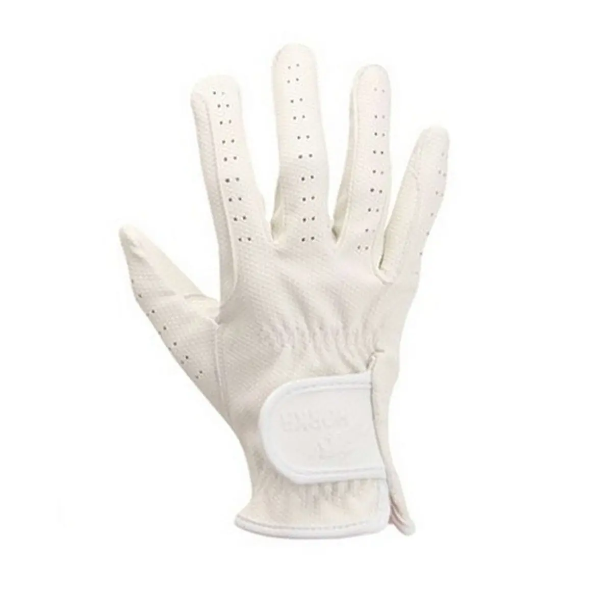 Horka Rijhandschoenen Domy Suede Wit 1