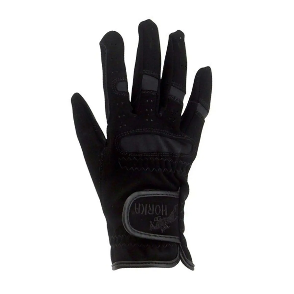 Horka Rijhandschoenen Domy Suede Zwart 1