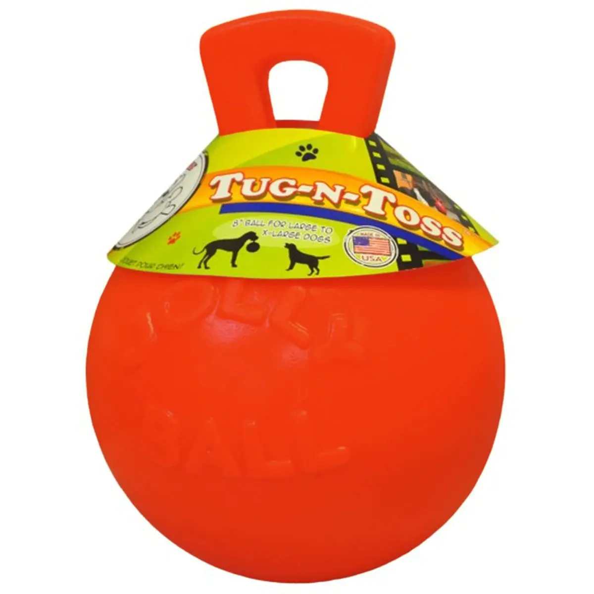 Jolly Ball Tug-N-Toss Oranje 1