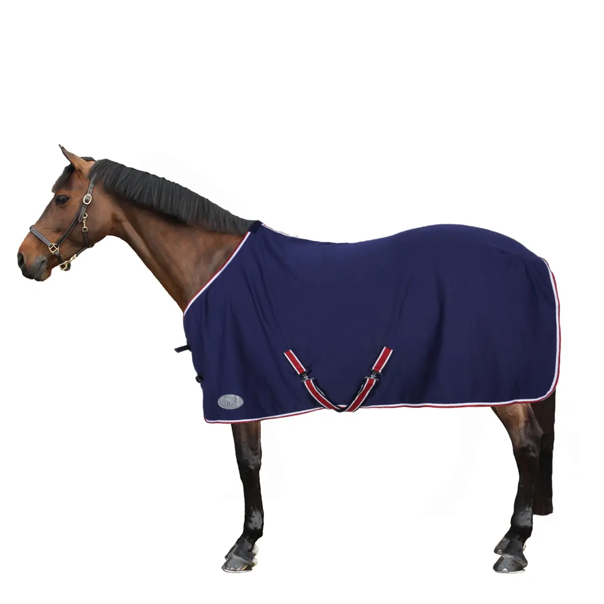 Harry's Horse Jersey Cooler Deken Navy 1