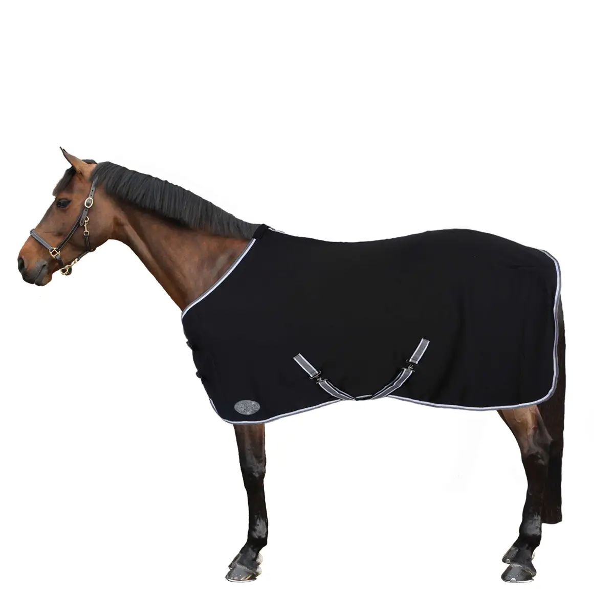 Harry's Horse Jersey Cooler Deken Zwart 1