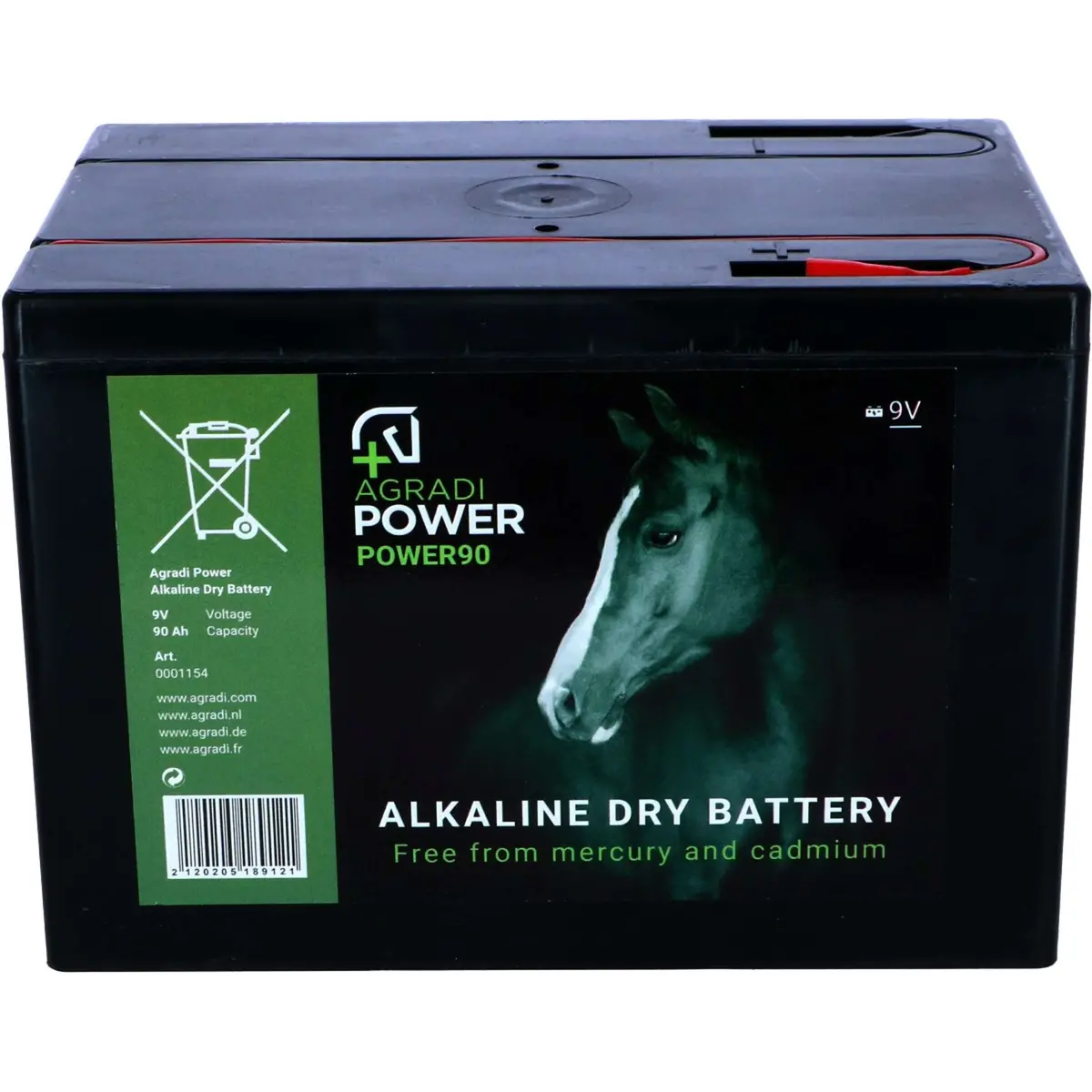 Agradi Power Afrasterbatterij Alkaline 1