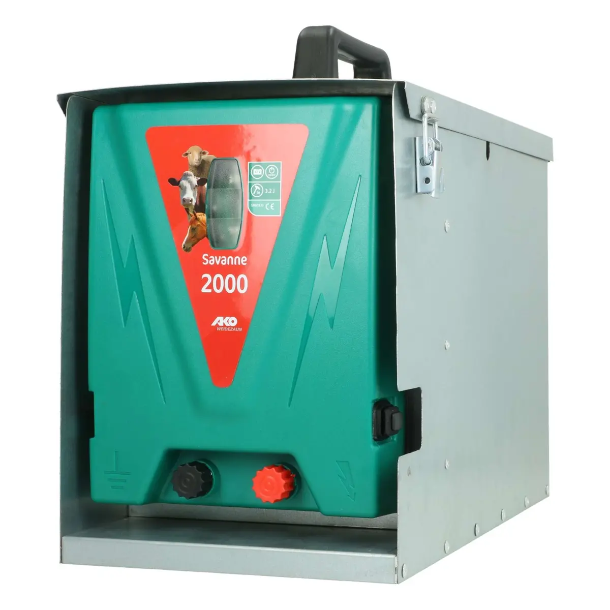 Ako Savanne 2000 1,9 Joule Met Metalen Kast 1
