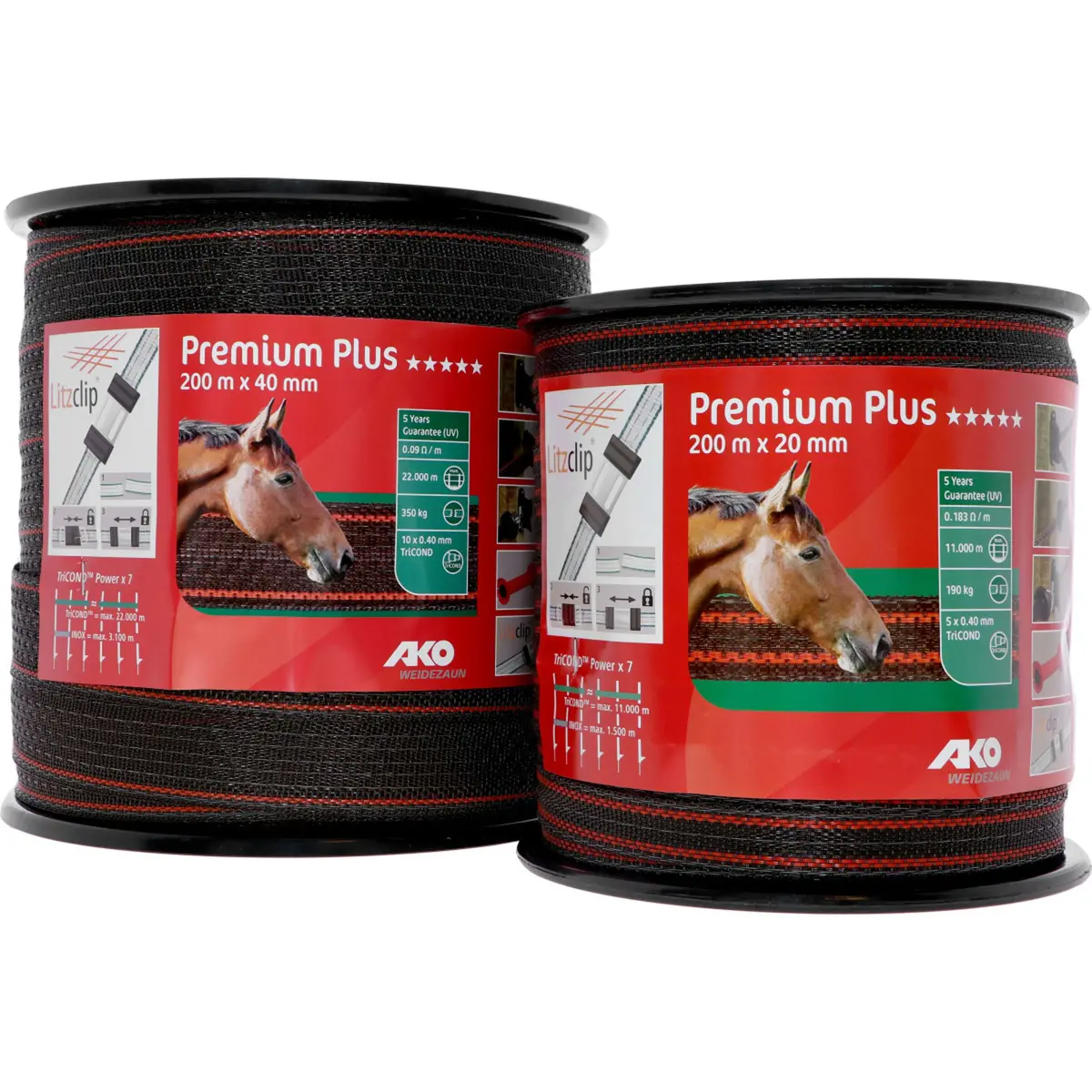 Ako Premium Plus Lint Bruin/Oranje 1