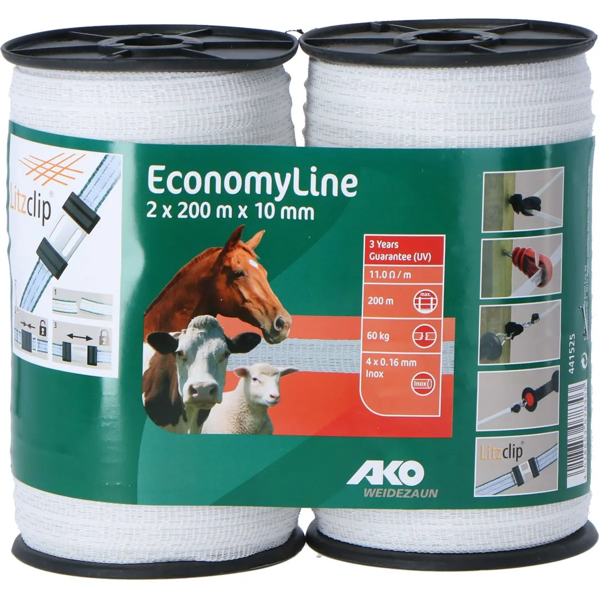 Ako Lint Economyline Dubbelpak Wit 1