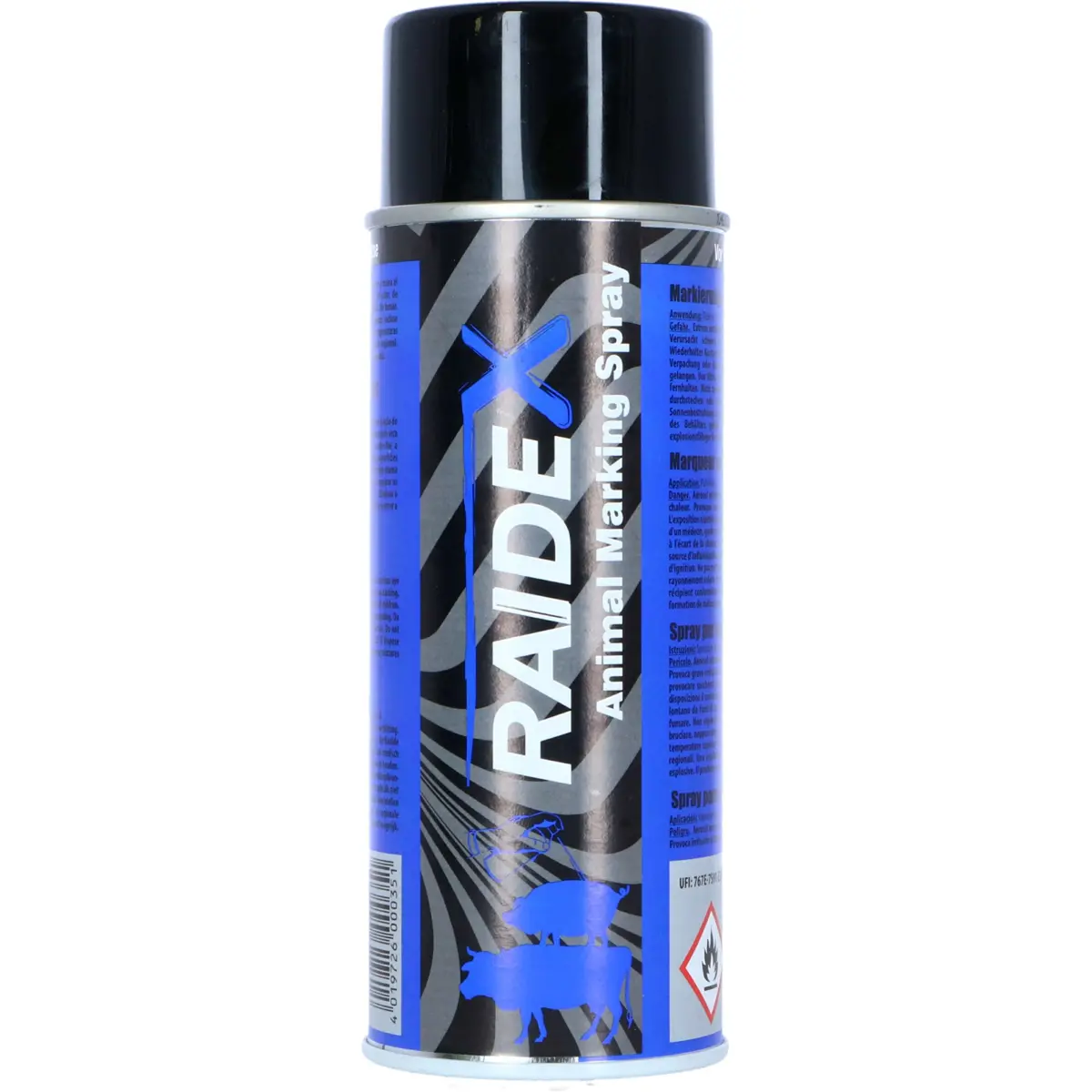 Raidex Markeringsspray Blauw 1
