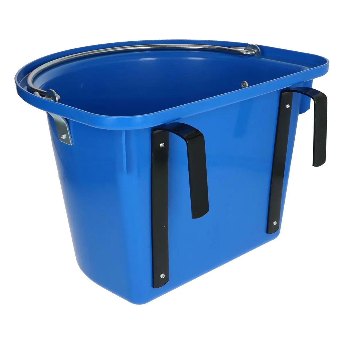 Kerbl Hangvoerbak Euro Met Hengsel Blauw 1