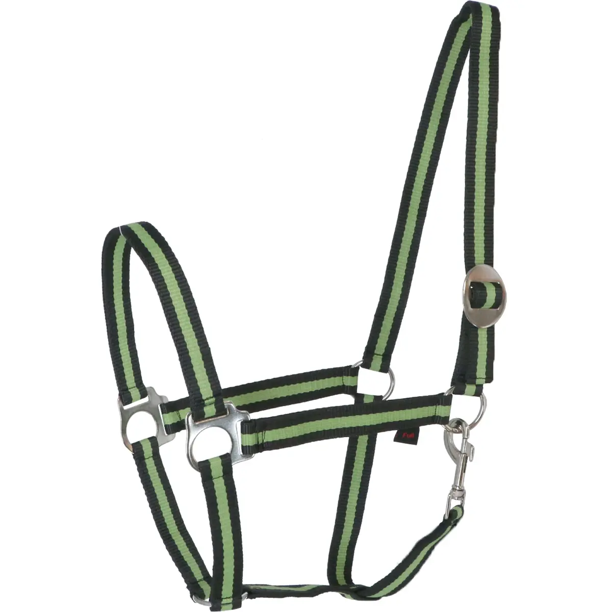 Covalliero Halster Hippo Antraciet/Lemon 1