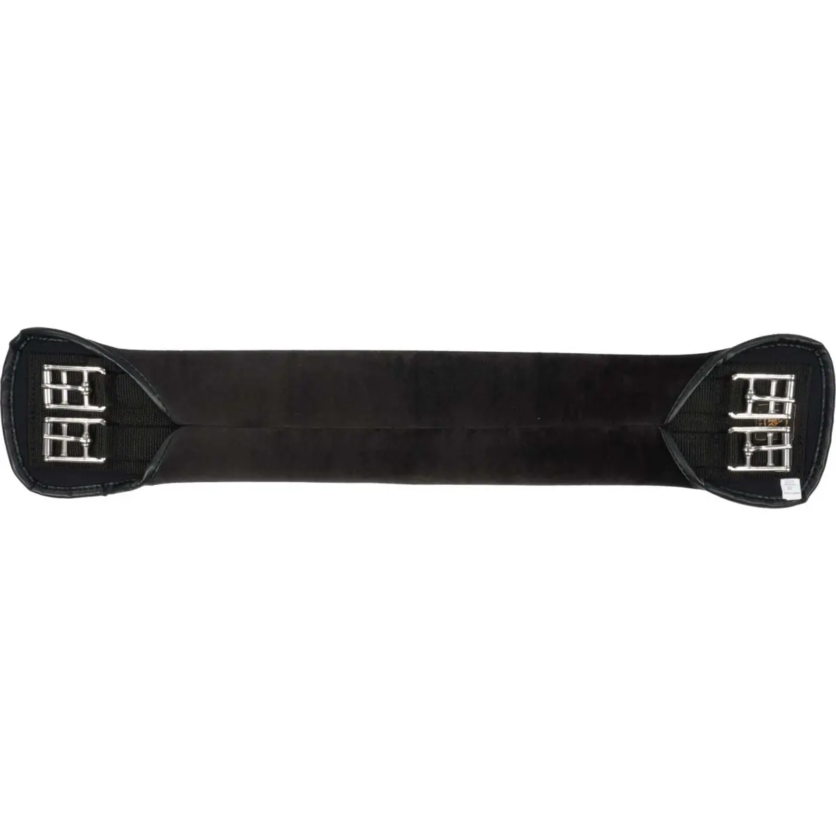 Br Singel Dressuur Neopreen/Fluweel Ss Rolgespen Zwart 1