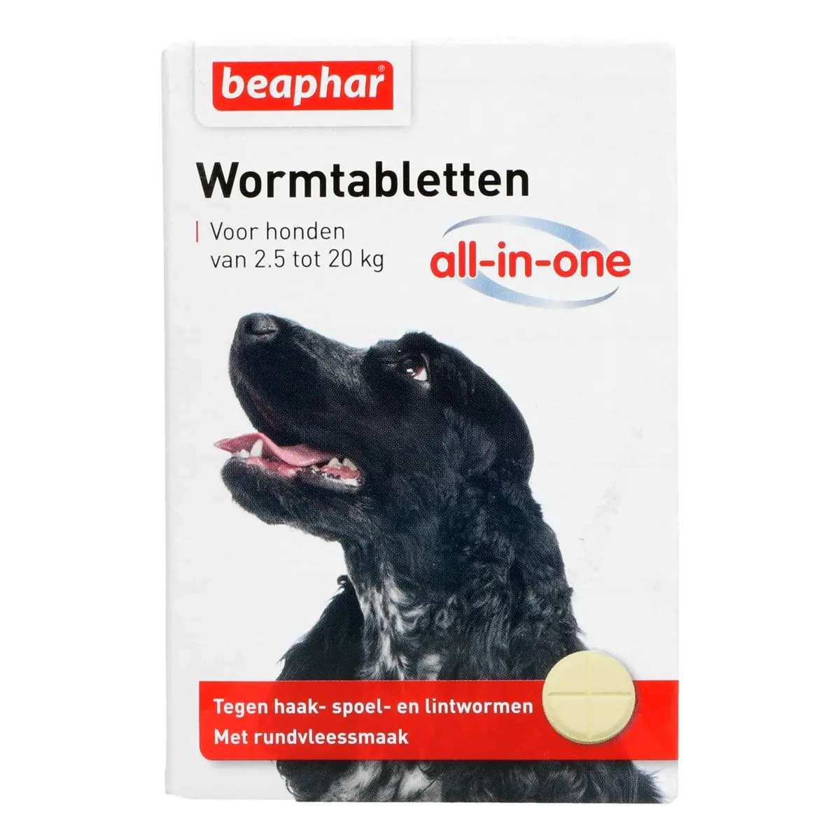 Beaphar Wormtabletten All-In-One Hond 2,5-20Kg 1