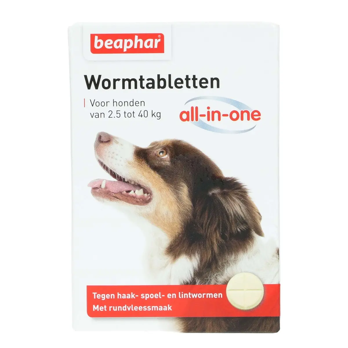 Beaphar Wormtabletten All-In-One Hond 2,5-40Kg 1