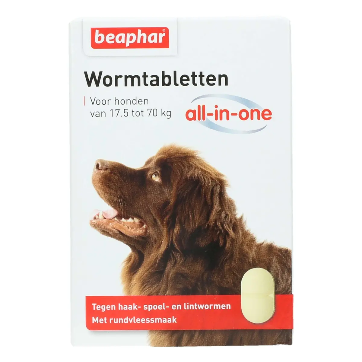 Beaphar Wormtabletten All-In-One Hond 17,5-20Kg 1