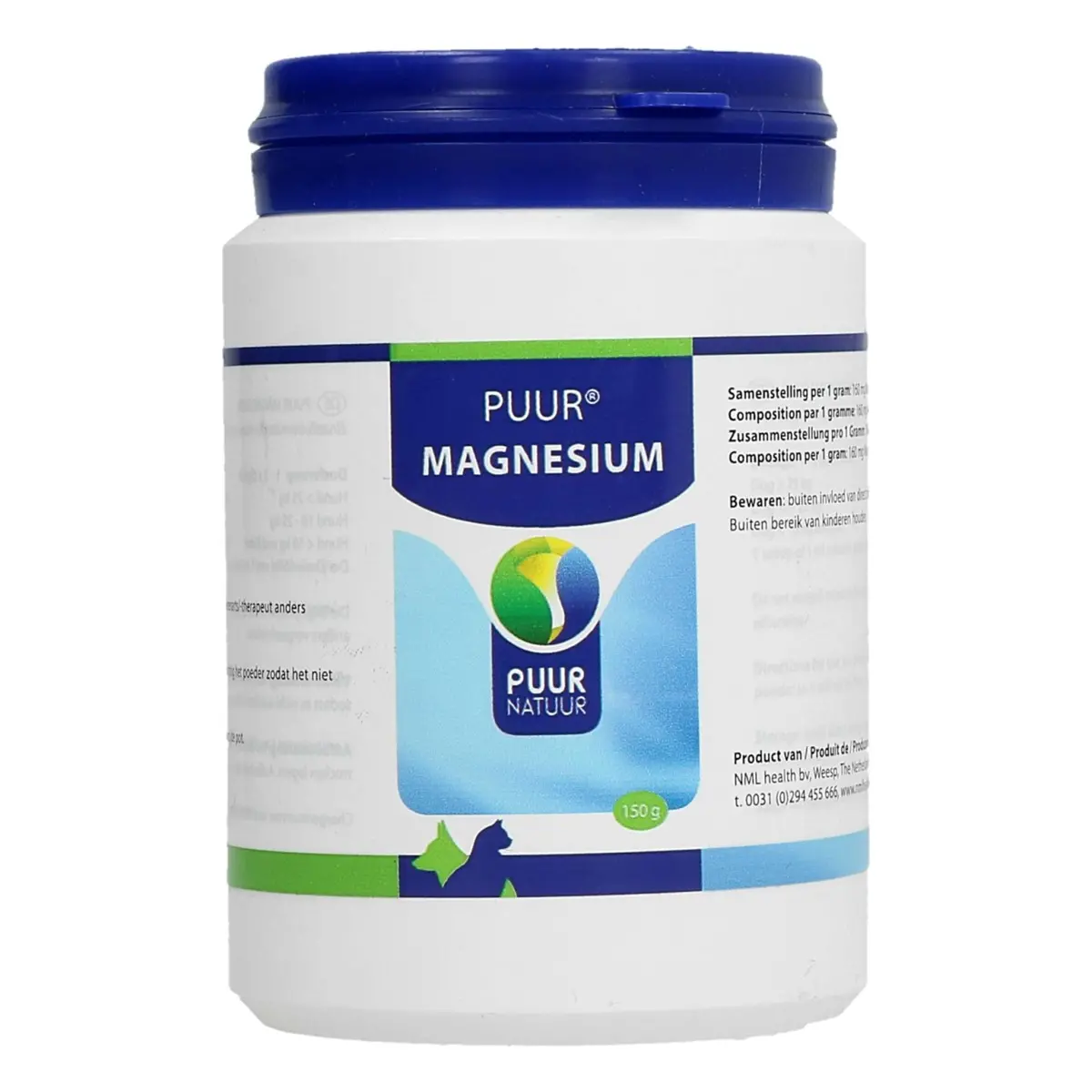 Puur Magnesium Hond/Kat 1