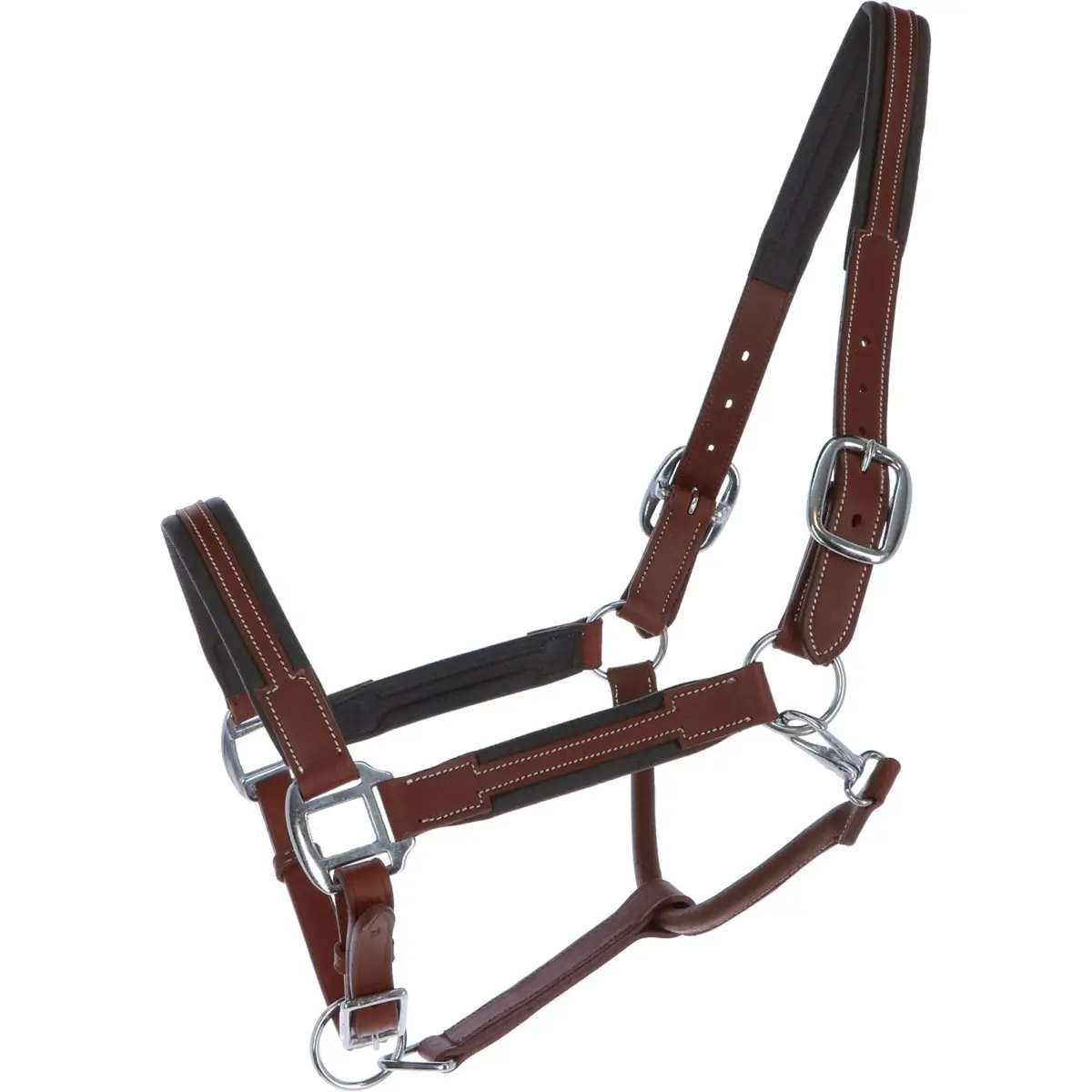 Hkm Lederen Halster Soft Bruin 1